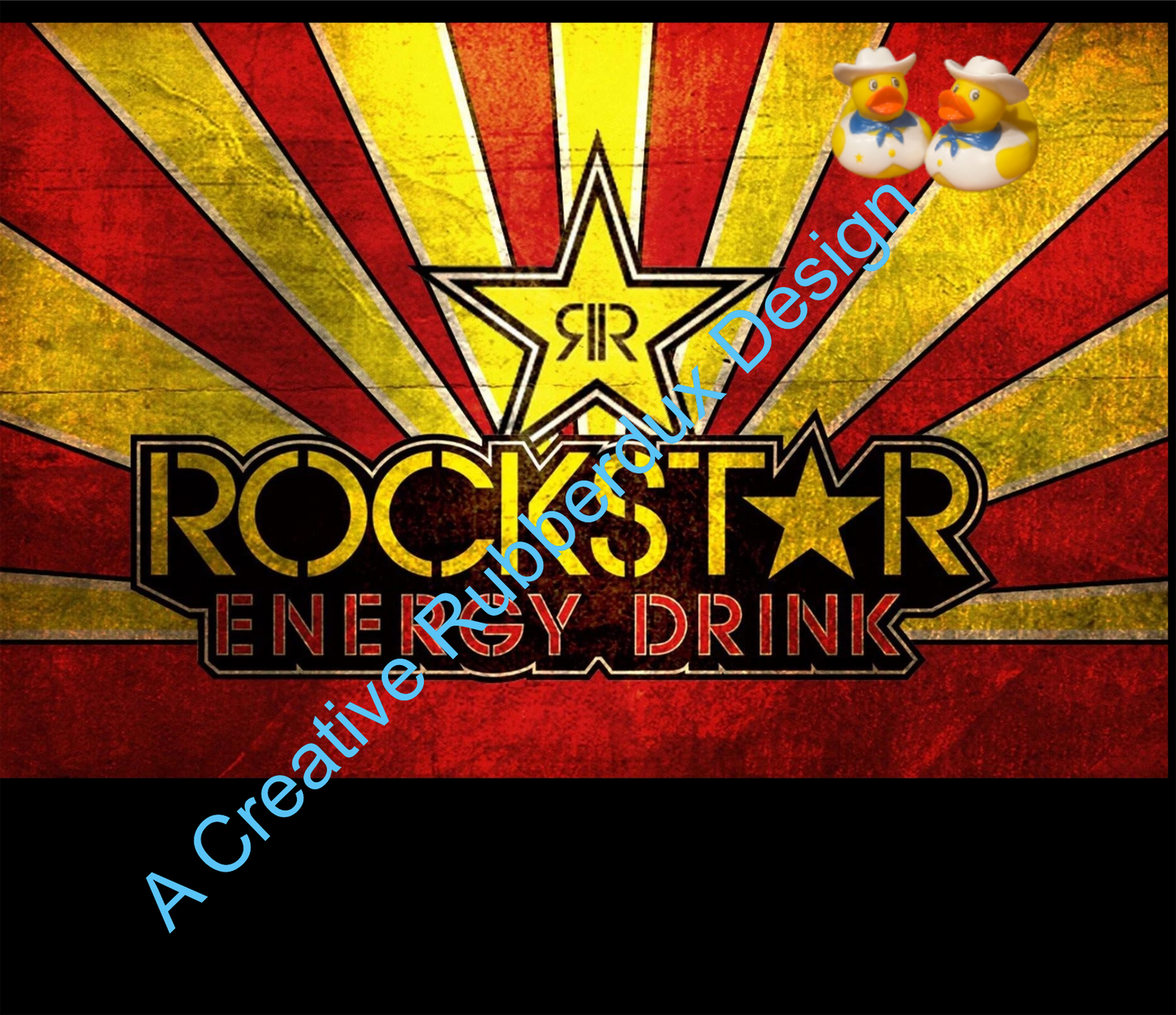 20oz Straight Hot & Cold Tumbler Cup Rockstar Energy Drink