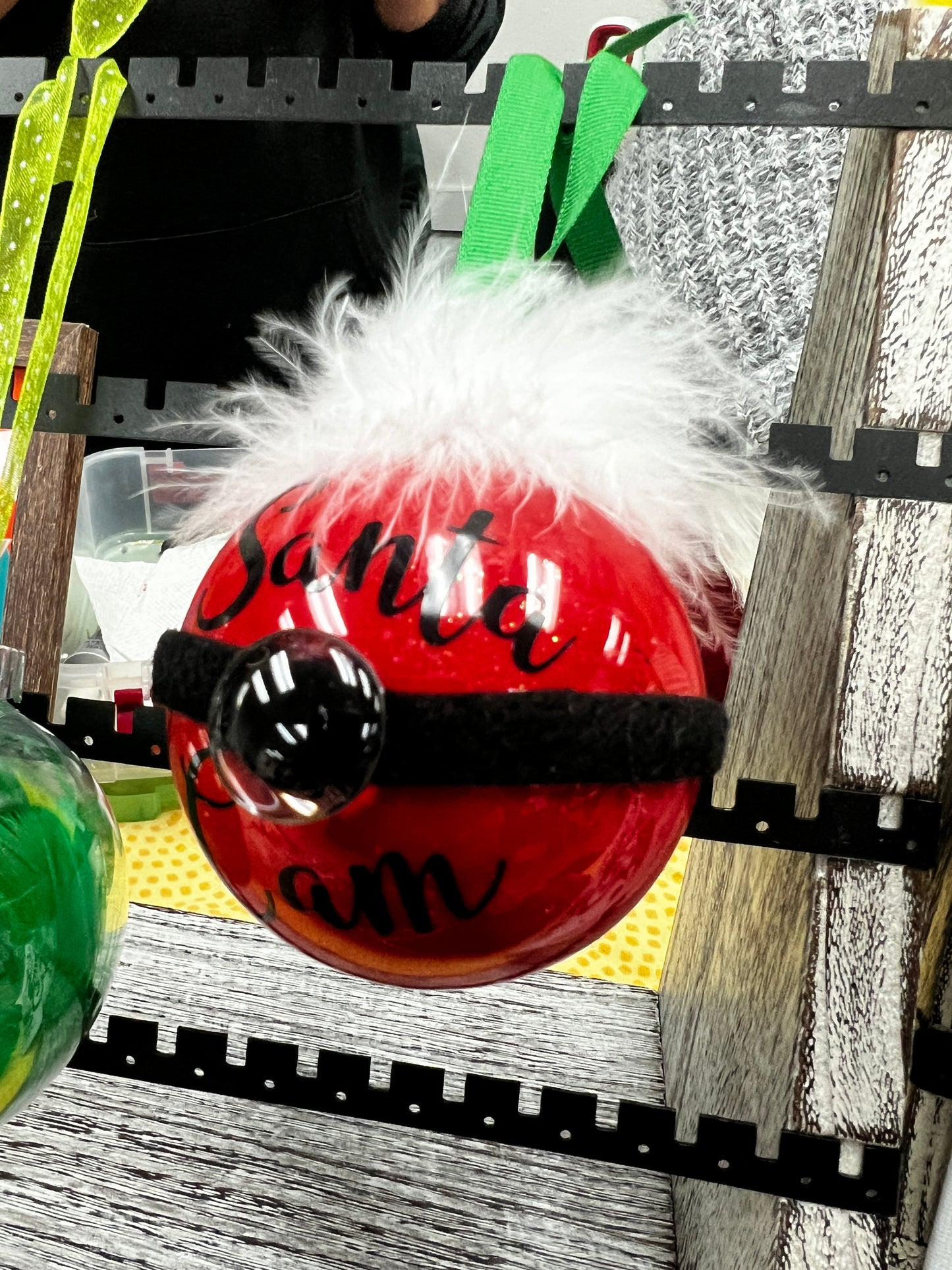 Santa Cam Ornament