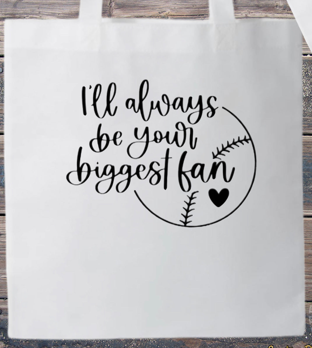 Canvas Tote Baseball Softball Team Mom Baseball Mom